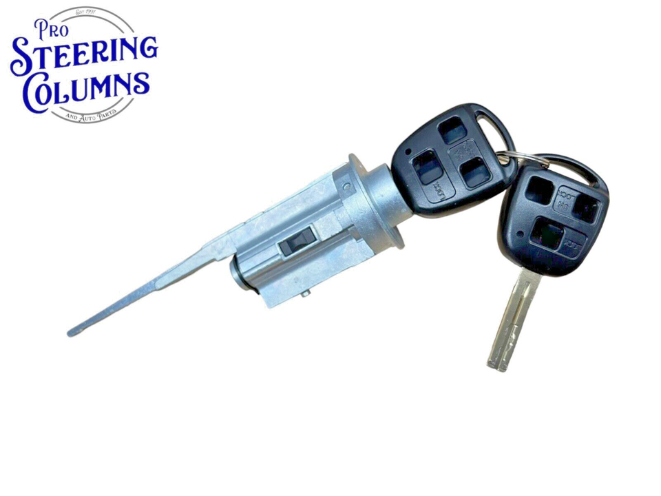 04-06 RX330 07-10 RX350 IGNITION & DOOR LOCK CYLINDER SET 2 KEY SHELLS ...