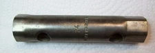 vintage 19mm - 21mm spark plug / lug nut socket, marked 24 Germany