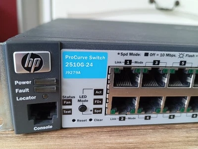 HP ProCurve Switch 2510G-24 – Gigabit Manageable + 2 Modules SFP Fibre - Photo 1/4