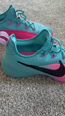 Nike Men's Low Top Lace-Up Athletic Sneakers Solid Rubber Outsole Teal Pink