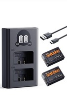 K  F Battery LCD Dual Charger for Nikon EN-EL25 Nikon Z Series Z50 Z 50 Camera