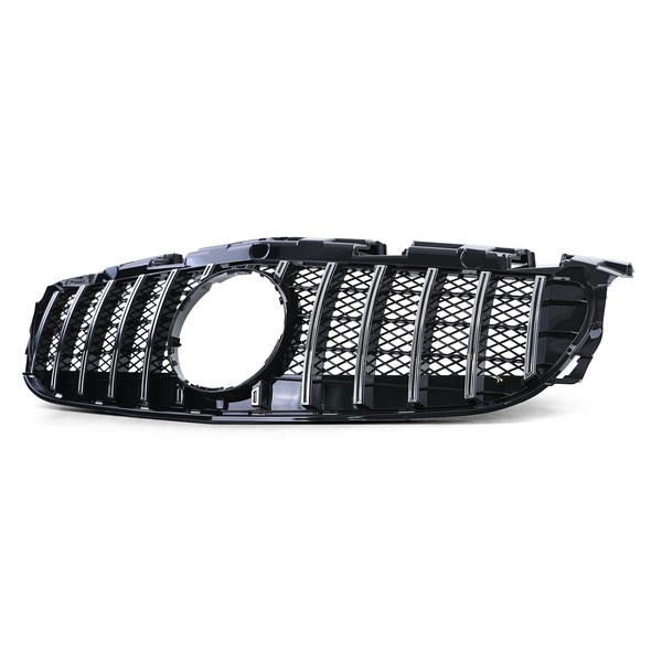 Sport KüHlergrill Schwarz Glanz Chrom FüR Mercedes SLC R172 Facelift 2016-2021-image