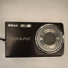 Nikon COOLPIX S550 Compact Digital Camera Black USB Lithium-Ion Battery