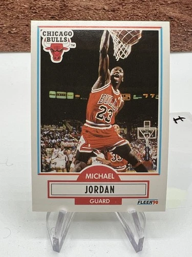 1990-91 Fleer Michael Jordan Chicago Bulls #26 (H)