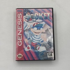 Socket (Sega Genesis, 1993) Game & Case No Manual