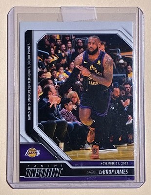 LeBron James 23-24 NBA Panini Instant #93 LAKERS 39,000 pts (E)