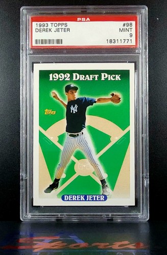 1993 Topps - Derek Jeter #98 (RC) Rookie PSA 9