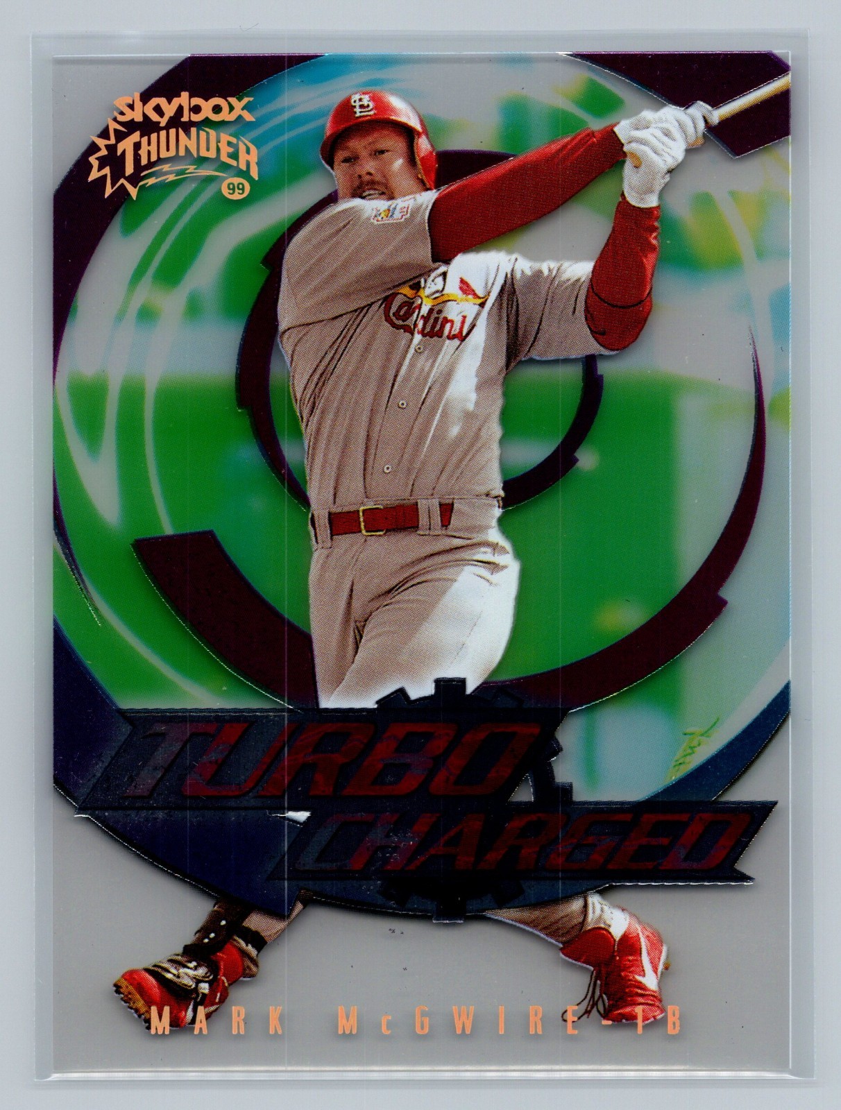 1999 Skybox Thunder - Turbocharged Mark McGwire #5 [TC]