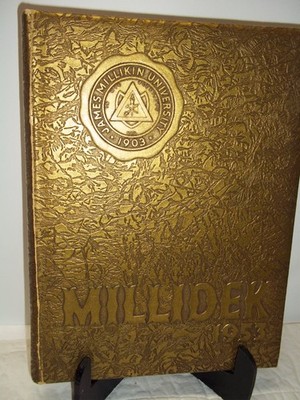 1953 Millidek Yearbook Milliken University Decatur Illinois