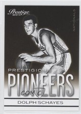 2013-14 Panini Prestige Prestigious Pioneers Dolph Schayes #17 HOF 0a1