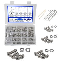 Edelstahl Schrauben Set M2 M3 M4 M5 1065 StüCk Schra