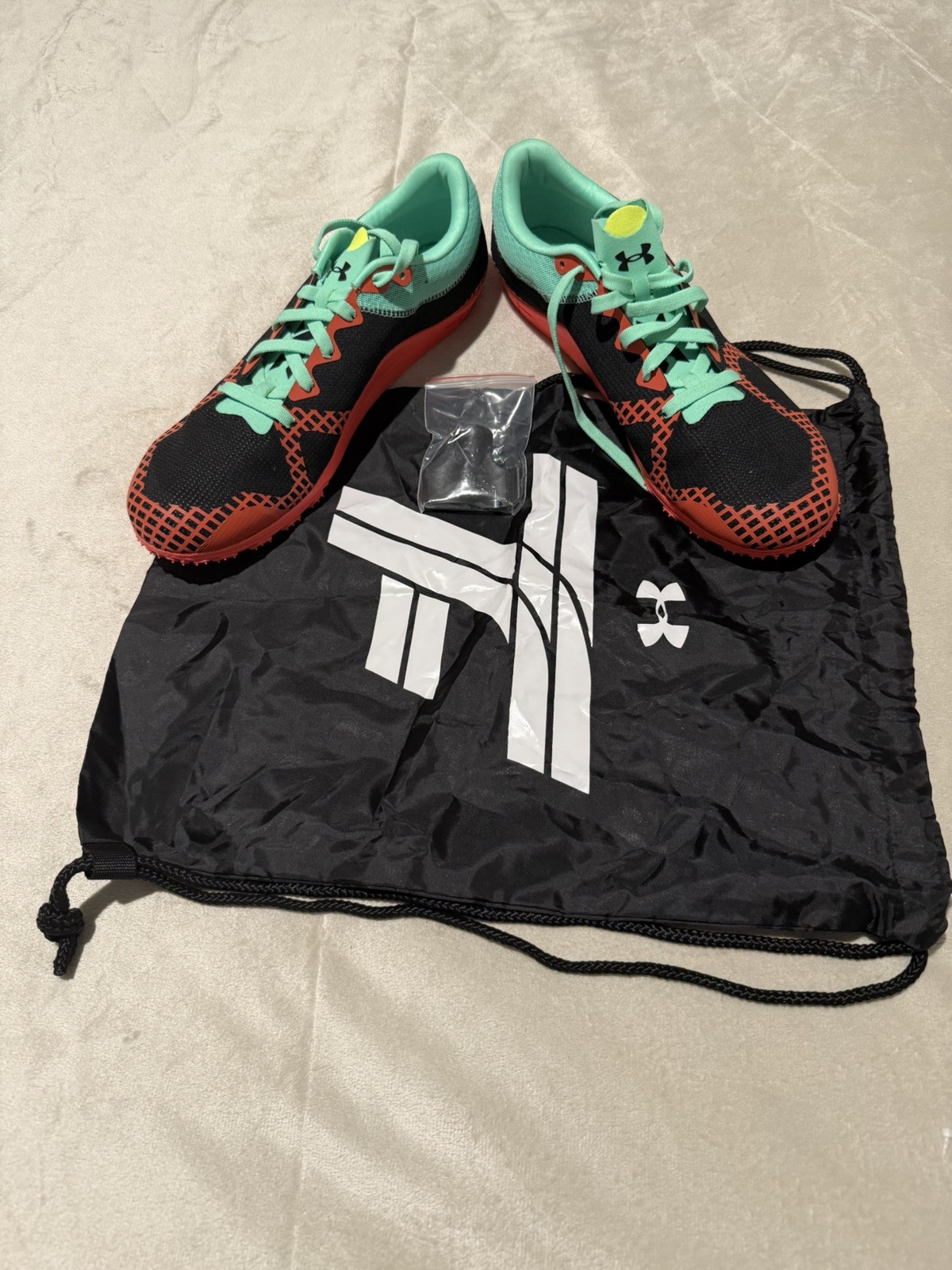 Under Armour Brigade XC 2 Track Spikes Men's Size 13 Women’s 14.5 New With Bag