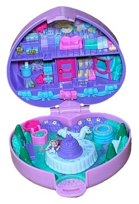 Mattel Collectible Polly Pocket 35th Anniversary Partytime Stamper Compact READ