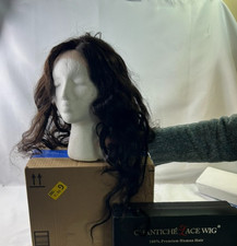 CHANTICHE LACEWIG Loose Body Wave Human Hair Blend Lace Wig Glueless