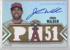2012 Triple Threads Future Phenoms Auto Relics Gold 13/25 Jordan Walden #114 0t3