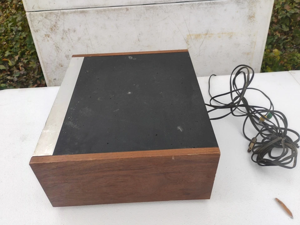 Reproductor/Grabador Zenith 8 Pistas Modelo D638w-1• Cabina de Madera • Probado/Funcionando De Colección Foto 2 de 4