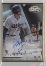 2018 Topps Gold Label Gold Framed Auto Black 44/75 Alex Verdugo #FA-AV Auto x0z