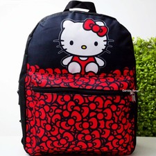 Hello Kitty Backpack 16 inch School Bookbag for Girls New with Tag
