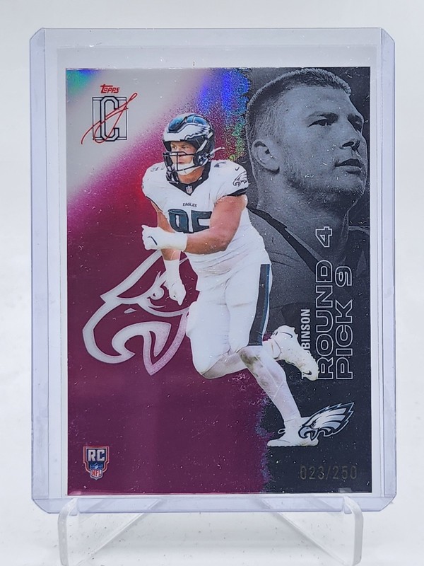 TY ROBINSON 2025 TOPPS SIGNATURE CLASS ROOKIE MAGENTA REFRACTOR /250 Q5547