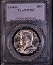 1984 D Kennedy Half Dollar PCGS MS66 Video, Semi PL, FREE SHIPPING