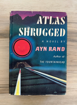 Ayn Rand ATLAS SHRUGGED First Edition First Printing 1957 Dust Jacket RARE