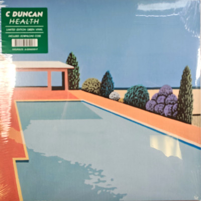C Duncan H·E·A·L·T·H LP Album vinyl record 2019 limited Green Edition on FatCat