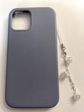 White Flower Cell Phone Charm