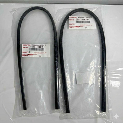 TOYOTA TUNDRA GSK5# UCK5# 07-21 Genuine Windshield Outside Moulding RH & LH Set*