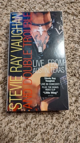 VHS Tape Stevie Ray Vaughan Live In Austin