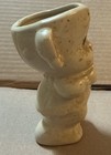 Head Vase Planter Flintstones Bamm Bamm and Pebbles Planters Vtg Cream Holder  — photo 9