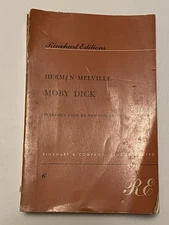 Moby-Dick; 7th Printing June 1955 Classic Book by Herman. Melville