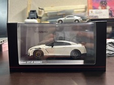 Kyosho 1/43 Nissan GT-R Nismo R35 MY20 White Diecast Model Car Used