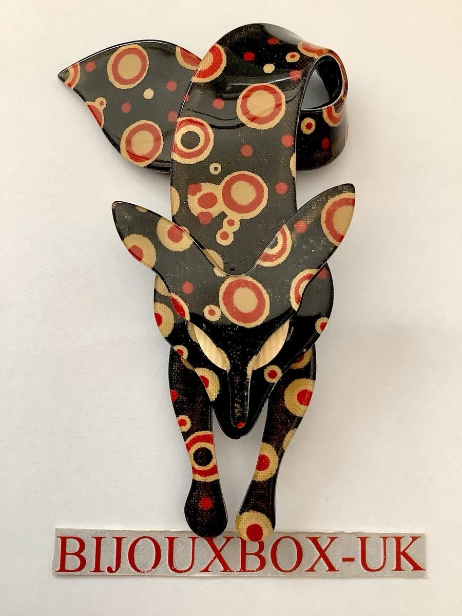 Lea Stein Fashion Pins & Brooches for sale - eBay