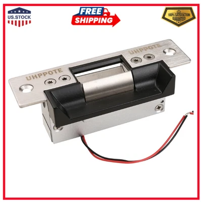 UHPPOTE ANSI Standard Heavy Duty Electric Strike Lock Fail Secure for Door Access Contro