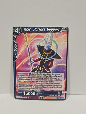 Dragon Ball Super Card Game Whis, Perfect Support Critical Blow BT22-052 Regular
