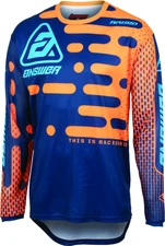Answer Racing Arkon Boost Youth Jersey Blue/Orange MX Off-road ATV BMX Kids MD