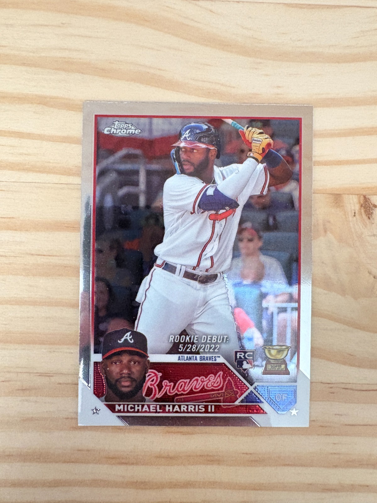 2023 Topps Chrome Update #USC153 Michael Harris II RC - Atlanta Braves