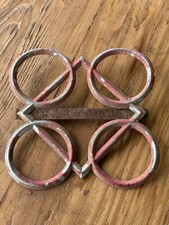 Vintage Perkins Diesel Engine Truck Grill Grille Badge Plate Logo Emblem Rare