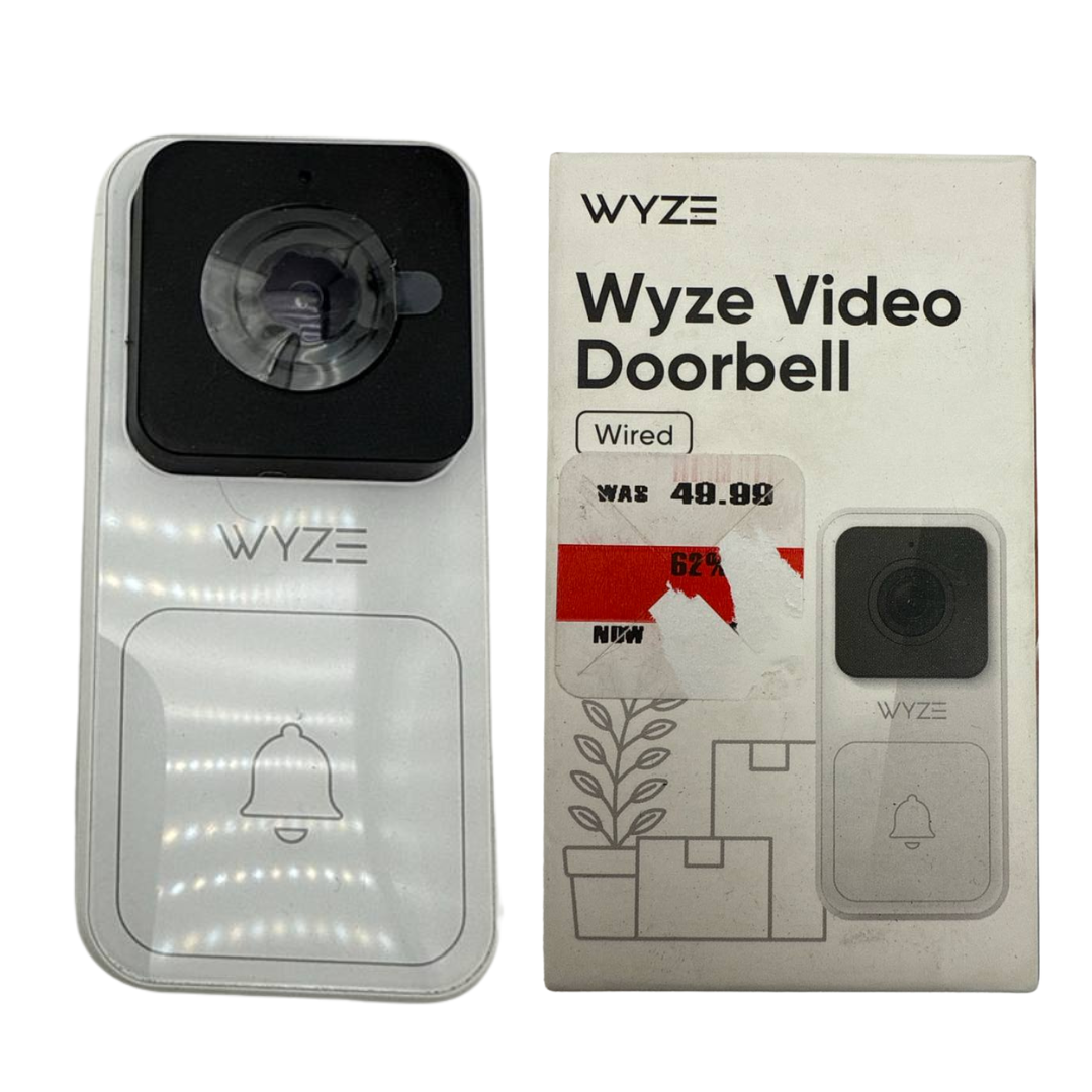 Wyze Cam Video Smart Doorbell Wired 1080p HD with Motion Detection Home Office-image