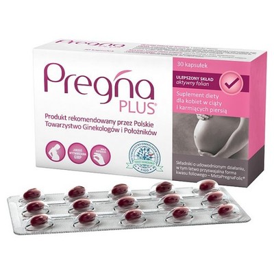 PREGNA PLUS 250 mg 30 capsules