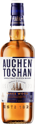 (59,79 /l) Auchentoshan Three Woods Lowland Pure Malt Scotch Whisky 43% 0,7l Fl.