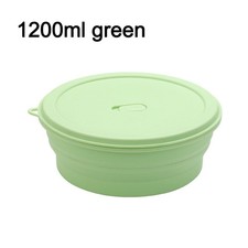 Non Toxic Foldable Silicone Bowls 14cm 16cm 18cm for Travel and Hiking