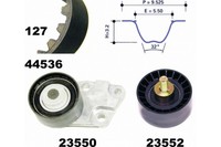 Zahnriemensatz Mapco 73536 FüR Nubira Daewoo J300 Cruze Chevrolet Lacetti Aveo