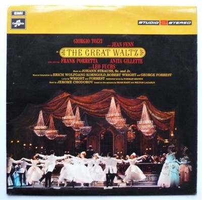 The Great Waltz LP Studio 2 Stereo TWO405 EX/EX 1971 with Giorgio Tozzi & Jea...