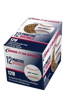 Baseball 12 Practice Baseball 12U Hitting Pitching and Fielding Cork Rubber Core