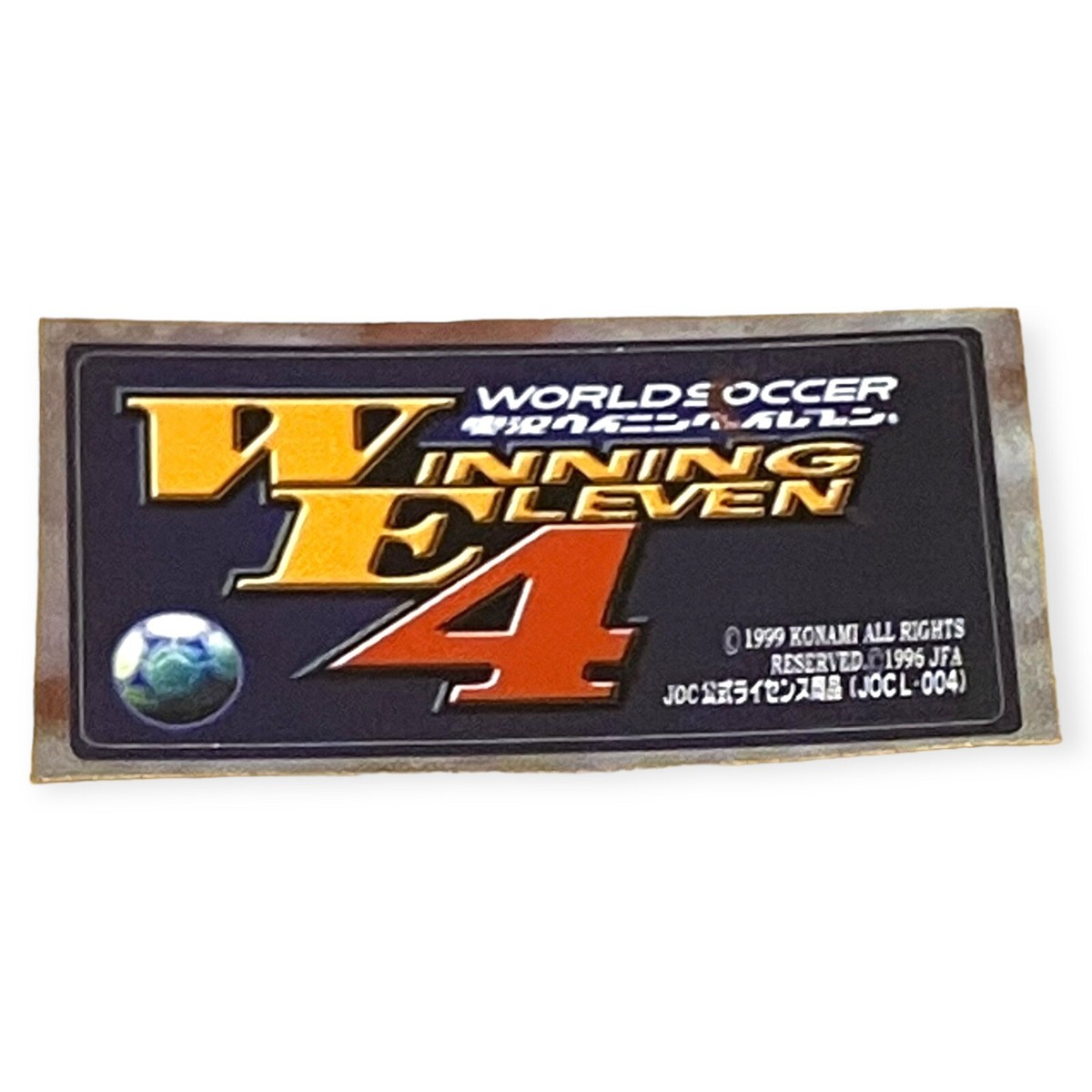 Sony PlayStation Ps1 ISS Pro Evolution Winning Eleven Memory Card  Sticker