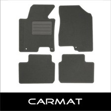 Fussmatten für Kia Cee'd II Bj. 2012-2018 Fußmatten Autoteppiche TOP-GRAU