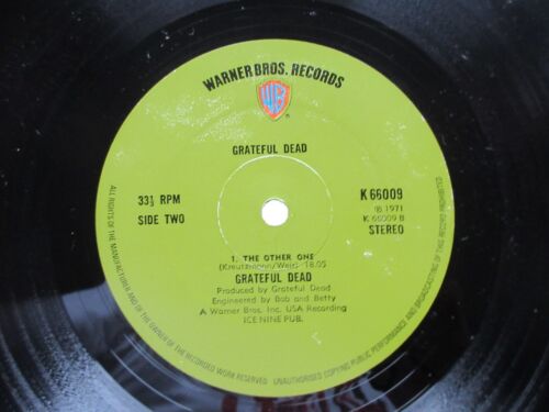 GRATEFUL DEAD "SELF-TITLED" SKULL & ROSES 1971 DOUBLE LP UK K66009 - Picture 3 of 7