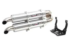 Trinity Racing Brushed Stage 5 Dual Exhaust For 2017-2023 CAN-AM Maverick X3