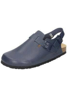 Dr. Brinkmann Pantoletten Clogs Sandalen Leder Schuhe blau 605011-5 36 - 48 Neu9